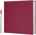 Vienrose Self Adhesive Photo Album, 60 Pages, 11 x 10.6 in, Red by Vienrose