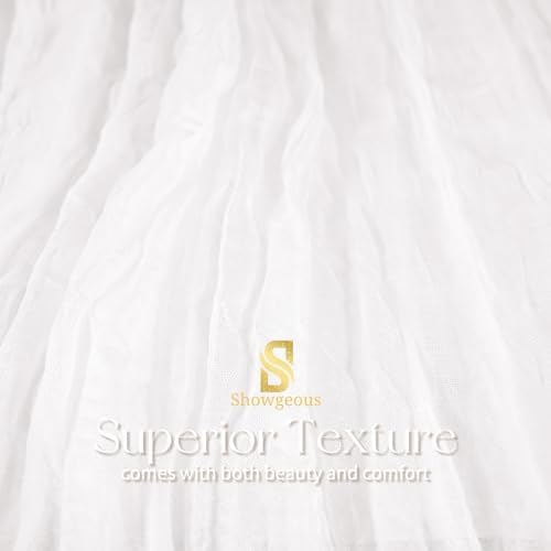 18 Pack White Cheesecloth Table Runner 17x108 Inches Boho Home Decor - Image 4