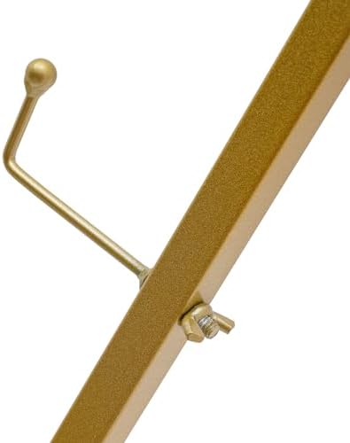 Gold Easel Stand for Sign, Adjustable Metal Standing Display Easel for Wedding Signs Painting Art Posters Pictures Welcome Signs Baby Shower (18.9 X 43.3 in) - Image 7