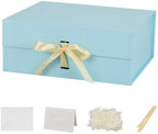 Large Gift Boxes with Lids 5 Pcs 13X11X5.3 In Blue Magnetic Gift Box Large by Unknown