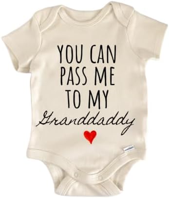 Granddaddy Announcement Baby Gift Baby Bodysuit by NorthForkForager