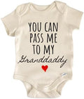 Granddaddy Announcement Baby Gift Baby Bodysuit by NorthForkForager
