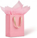 Aosric Pink Gift Bags with Tissue Paper, 30 Pack, 7x4x9 In by AOSRIC