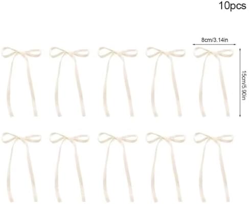 200pcs Bow Cake Topper Birthday Cake Decor Satin Ribbon - Image 2