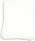 Wedding White Card Stock - 8 1/2 x 11 Gmund Colors Matt 111lb Cover, 25 Pack by LCIPaper
