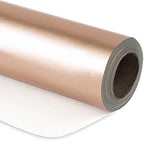 RUSPEPA Rose Gold Wrapping Paper - Solid Color Matte Metallic Pink Gold Jumbo Gift Wrap Paper Roll for Wedding, Anniversary, Birthday for Mother, Christmas, Shower, Mother's Day - 30 Inch x 100 Feet by RUSPEPA