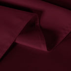 sancua 6 Pack Burgundy Tablecloths 60x102 Inch for 6 Feet Rectangle Tables - Image 5