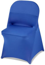 VEVOR Chair Covers, Polyester Spandex Chair Cover, Stretch Slipcovers for Wedding Party Dining Banquet Flat-Front Chair Covers (Royal Blue-c, 50PCS) by VEVOR