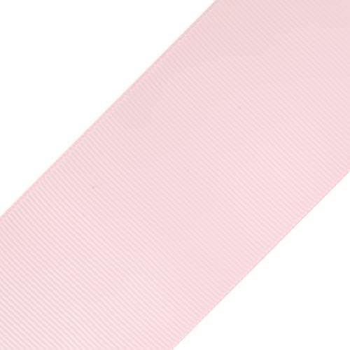 2" X 100 Yards Solid Grosgrain Ribbon for Gift Wrapping Parties, Wedding Decoration, Crafts Sewing (Lt. Pink) - Image 2