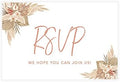 Andaz Press 56-Pack Personalized RSVP Postcards for Wedding Boho Dried Palm Leaves Cardstock Response Reply Cards for Bridal Shower Baby Shower Birthday Event Custom Date and Return Address 4 x 6-Inch by AndazPress