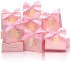 DOYIDE 120 Pack Small Thank You Gift Bags, Party Favor Bags with Bow Ribbon by DOYIDE