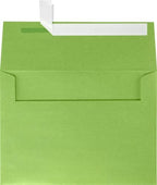 LUXPaper A7 Invitation Envelopes | Peel & Press | 5 1/4" x 7 1/4" | Fairway Metallic | 80lb. Text | 500 Qty by LUXPaper
