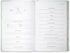 Promptly Journals, A Complete Childhood History: From Pregnancy to 18 Years Old (Aloe Green, Leatherette) | Baby Book and Pregnancy Journal | Baby Memory Book - Image 3