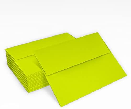 LUXPaper A2 Invitation Envelopes (4 3/8 x 5 3/4) - Wasabi Green (250 Qty.) - Image 5