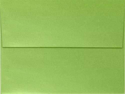 LUXPaper A6 Invitation Envelopes | Peel & Press | 4 3/4" x 6 1/2" | Fairway Metallic | 80lb. Text | 250 Qty - Image 2