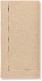 Beige Linen Like Napkins Disposable Guest Towels Airlaid, 50ct by Stxys