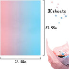 MR FIVE 30 Sheets Pastel Turquoise Tissue Paper Bulk, 20" x 28", Turquoise Tissue Paper for Gift Bags, Crafts, Gift Wrapping - Image 3