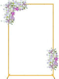 Fomcet Square Backdrop Stand Metal Gold 6.6FT x 4FT Wedding Arch Stand by Fomcet