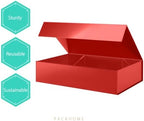 PACKHOME 6 Extra Large Red Gift Boxes 17.5x11.3x4.3in with Magnetic Lids - Image 6