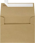 LUXPaper A2 Invitation Envelopes | Peel & Press | 4 3/8" x 5 3/4" | Grocery Bag Brown | 70lb. Text | 250 Qty by LUXPaper