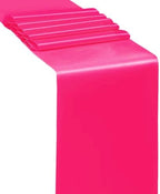 Hot Pink Chair Sashes Bows 50 Pack Fitted Satin Chair Sashes Ribbons 7x108 Inches Chair Ties Bands for Wedding Party Birthday Bridal Shower Baby Shower Decor - Fushia, 50 - Image 4