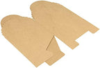 SINJEUN 50 PCS 4.7 x 4.7 x 3.5 Inch Brown Gift Boxes with Lid, Kraft Gift Wrap Box with 50 Ribbon, Decorative Empty Gift Box Craft Paper Boxes for Bridesmaid Proposal, Birthday Party, Wedding - Image 5