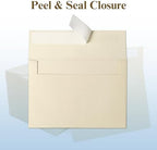 100 Pack Goefun Cream Blank Cards and Envelopes 5x7 - Image 5