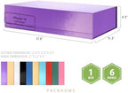 PACKHOME Extra Large Purple Gift Box 17.5x11.3x4.3in with Magnetic Lid - Image 2