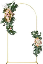 Wedding Arch Backdrop Stand 6.6FT Gold Wedding Balloon Arched Backdrop Stand Square Arch Frame for Birthday Party Bridal Baby Shower Ceremony Decoration by SPRITEDISPLAY
