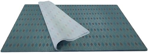 Jillson & Roberts Printed Unfolded Gift Tissue 20" x 30", Gilded Geo, 240 Sheets - Image 2