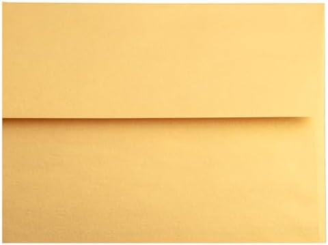 LUXPaper A9 Invitation Envelopes | Peel & Press | 5 3/4" x 8 3/4" | Gold Metallic | 80lb. Text | 1,000 Qty - Image 4