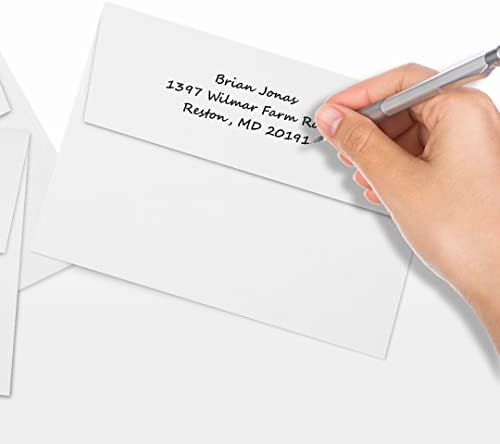 LUXPaper A7 Invitation Envelopes | Peel & Press | 5 1/4" x 7 1/4" | Bright White | 80lb. Text | 500 Qty - Image 6