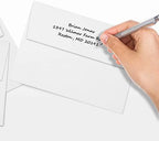 LUXPaper A7 Invitation Envelopes | Peel & Press | 5 1/4" x 7 1/4" | Bright White | 80lb. Text | 1,000 Qty - Image 6