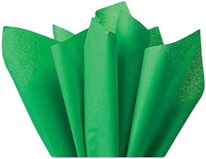Gift Wrapping Tissue Paper 15X20 480 Pack by A1 Bakery Supplies (Kelly Green) by A1+Bakery+Supplies