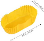 Garneck 2000Pcs Rectangular Baking Cups 2.87X1.37X0.98In Non-Stick Paper Cake Liners for Muffins Cupcakes Baking Supplies for Parties Birthdays and Home Kitchen - Image 2