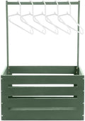 Suzile Baby Shower Crate Wooden Closet Baby Basket Gift,Sage Green by Suzile