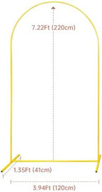 7.2FT Metal Arch Backdrop Stand - Image 2