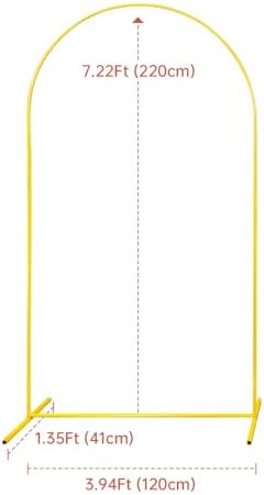 7.2FT Metal Arch Backdrop Stand - Image 2