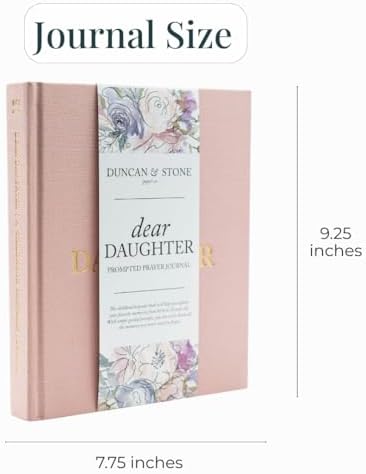 Duncan & Stone Dear Daughter Journal, Mom Memory Book, Pink, 230pg - Image 2