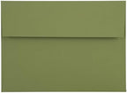 LUXPaper A7 Invitation Envelopes | Peel & Press | 5 1/4" x 7 1/4" | Olive Green | 70lb. Text | 1000 Qty - Image 2