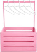 Suzile Baby Shower Crate Wooden Closet Baby Basket Gift,Pink by Suzile