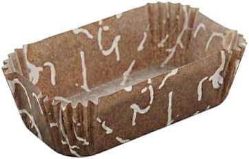 Restaurantware Panificio 4.5 Ounce Baking Cups 200 Ridged Cupcake Liners - Oven-Ready Freezable Brown And White Paper Muffin Cases Disposable Chocolate Wisp For Wedding Parties Baby Showers - Image 2