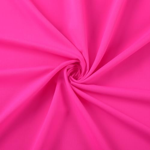 Fuchsia Backdrop Curtains 10ftx10ft Birthday Polyester Photo Drapes - Image 6