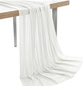 Pack of 25 Yard Chiffon Drapery Fabric, 60" Wide, Multiuse - Ivory by MDS