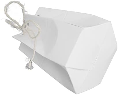 Shurzmotic 50 Sets Hexagonal Kraft Paper Gift Boxes, Lantern Design DIY Gift Packaging with Twine, Kraft Paper Package Box for Weddings Parties Baby Showers Birthday Gifts Candy (HMS2212121) - Image 5