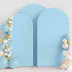 Wokceer Arch Backdrop Cover Dusty Blue Cover Stretchy 7.2FT,6.6FT,6FT by Wokceer