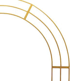 Wedding Arch Stand Gold Metal Backdrop Balloon Archway Decoration Stand 6.9 * 8.5FT Indoor Outdoor Party Ceremony Arches Frame Climbing Flower Plant Garden Arbor - Image 6