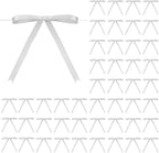 200pcs Bowknot Cake Toppers Satin Ribbon Bow Picks by Unknown