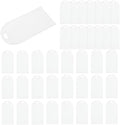 80Pcs Acrylic Place Cards Blank Seating Name Tags for Wedding Table Decor by Unknown