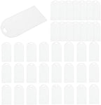 80Pcs Acrylic Place Cards Blank Seating Name Tags for Wedding Table Decor by Unknown